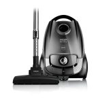 Haeger Ηλεκτρική Σκούπα VC-70B.043A με Σακούλα 4lt Dark Shine 700W Γκρι