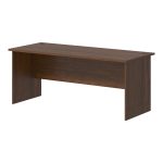 Γραφείο επαγγελματικό Fesialo pakoworld καρυδί 180x75x75εκ