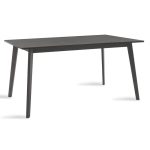 Τραπέζι Benson pakoworld MDF σε rustic grey απόχρωση 150x90x75εκ