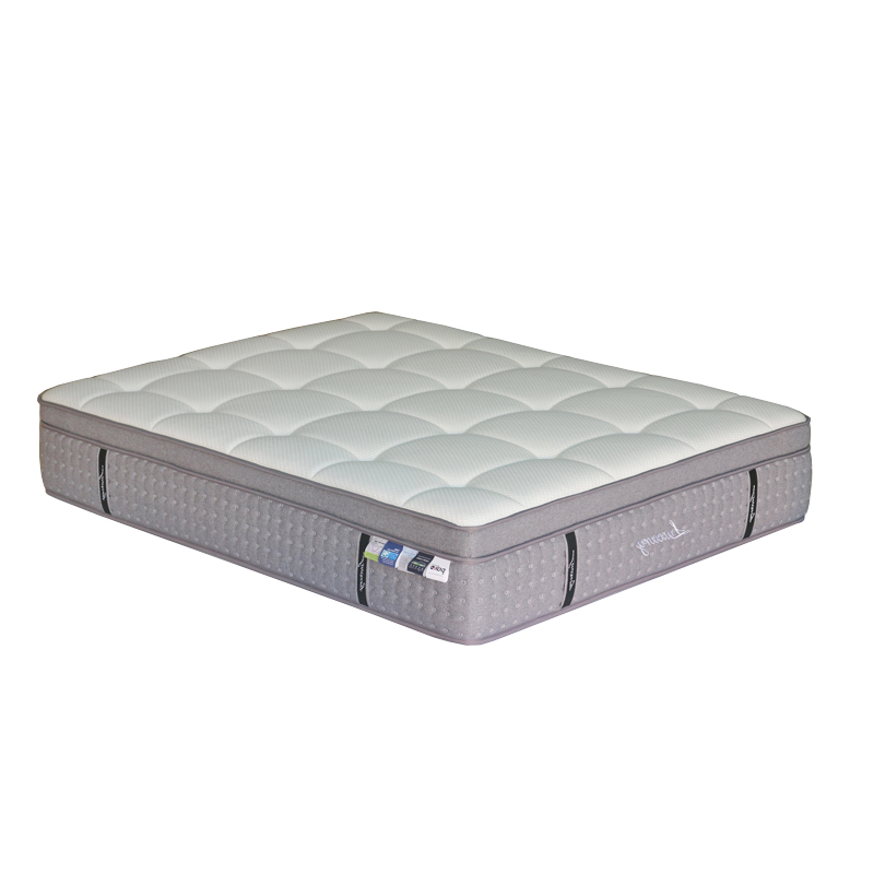 100-000012 Στρώμα Luxury pakoworld pocket spring+gel memory foam+latex 34-36cm 160x200εκ - Image 1