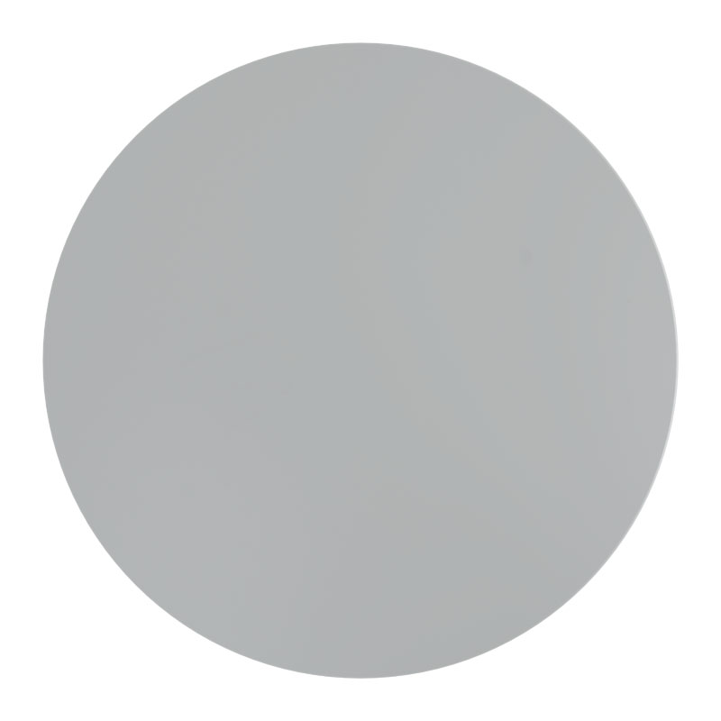 215-000015 Επιφάνεια τραπεζιού Skyline pakoworld Werzalit ivory Φ60εκ πάχους 25mm - Image 1