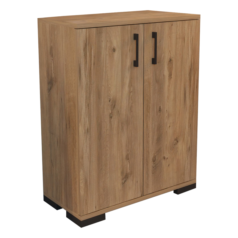321-000058 Ντουλάπι Yven pakoworld oak μελαμίνης 65x32x83εκ - Image 1